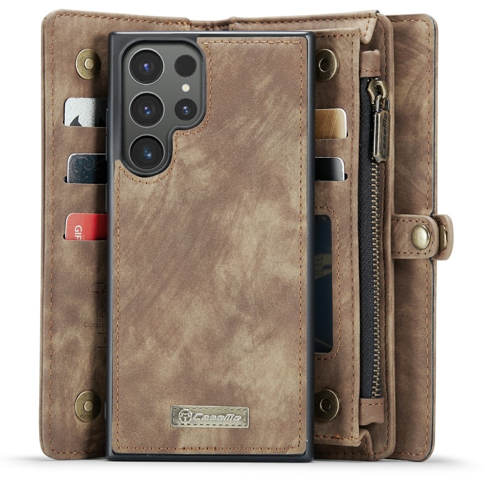 Cartera Multi-Slot Samsung Galaxy S24 Ultra Marrón