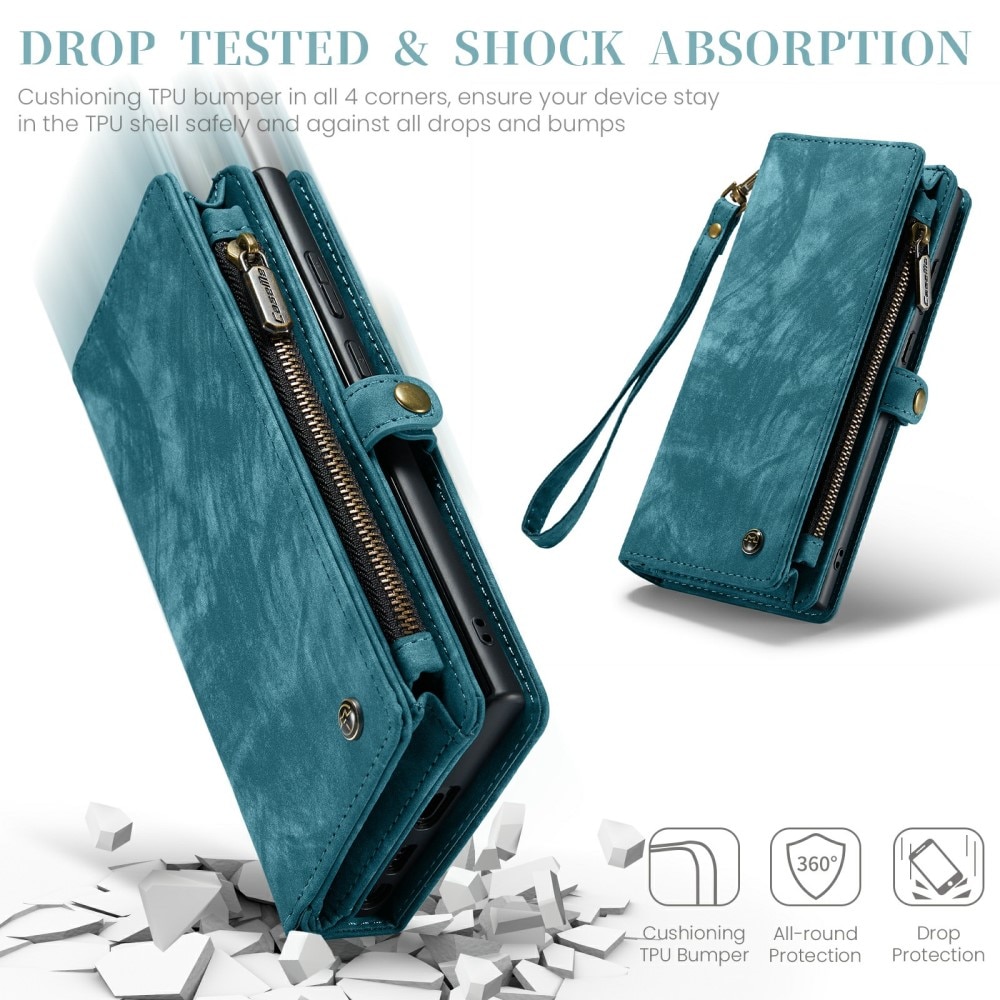 Cartera Multi-Slot Samsung Galaxy S24 Ultra Azul