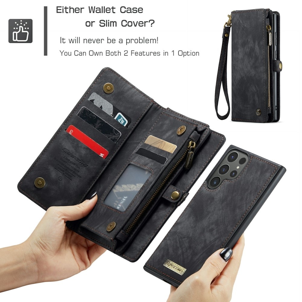 Cartera Multi-Slot Samsung Galaxy S24 Ultra Gris