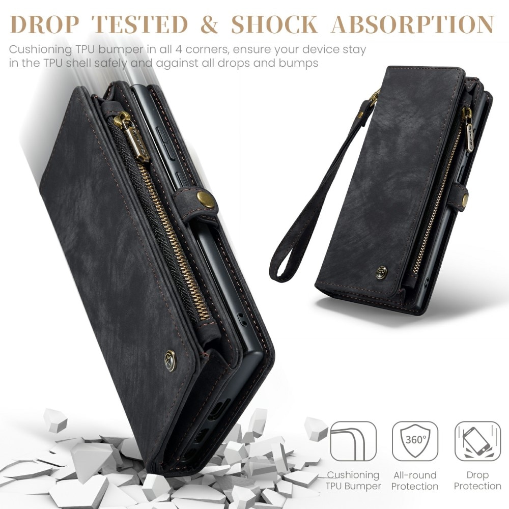 Cartera Multi-Slot Samsung Galaxy S24 Ultra Gris