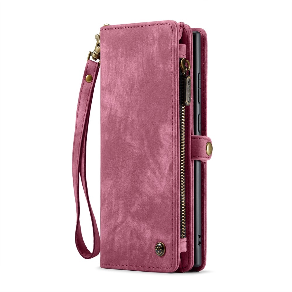 Cartera Multi-Slot Samsung Galaxy S24 Ultra Rojo