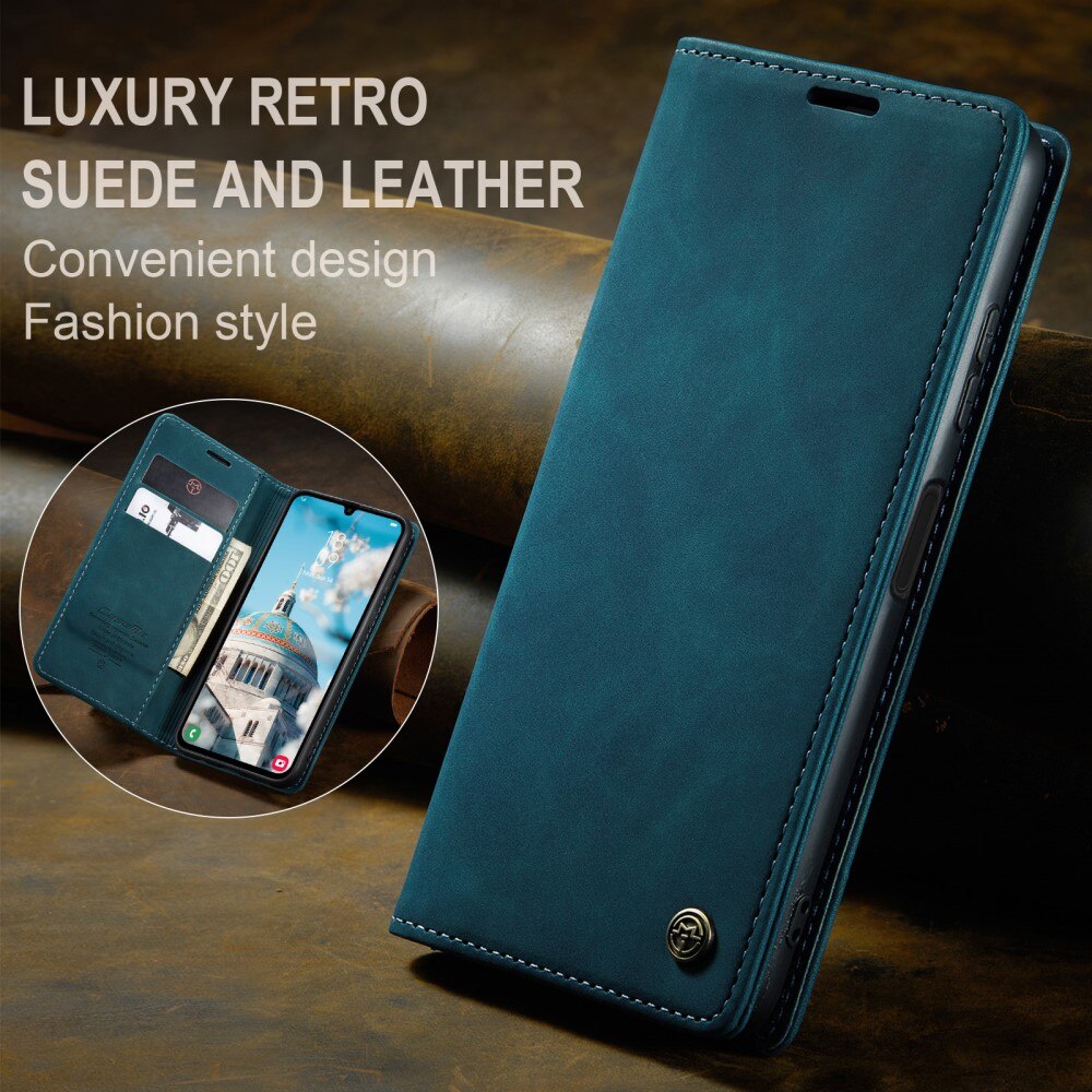 Funda delgada con solapa Samsung Galaxy A15 Azul
