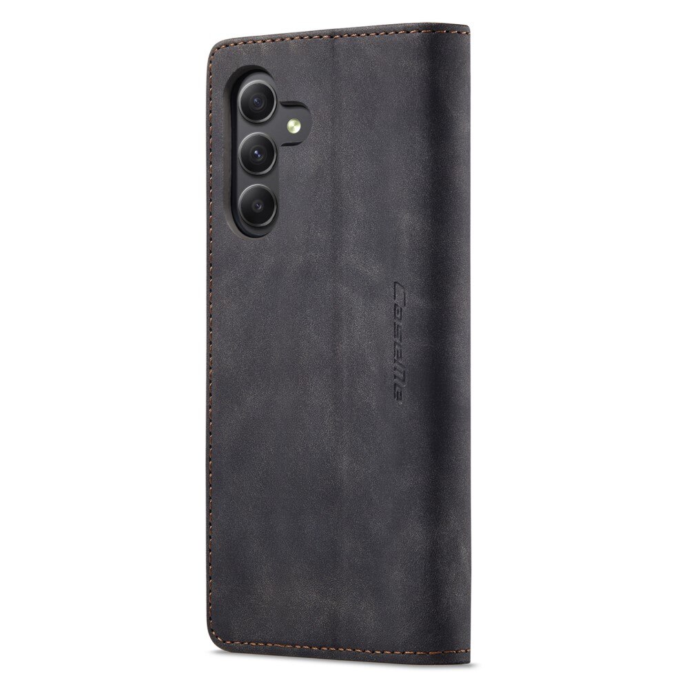 Funda delgada con solapa Samsung Galaxy A15 negro