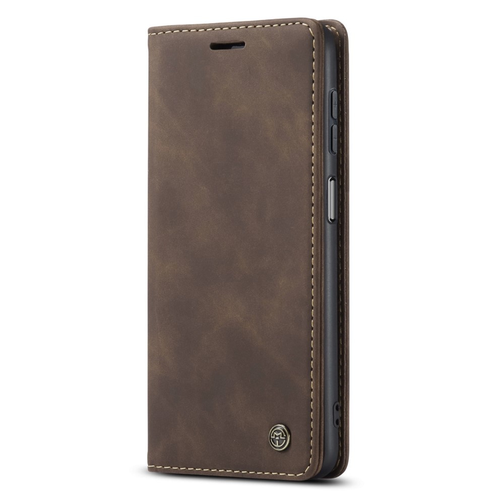Funda delgada con solapa Samsung Galaxy A15 Marrón