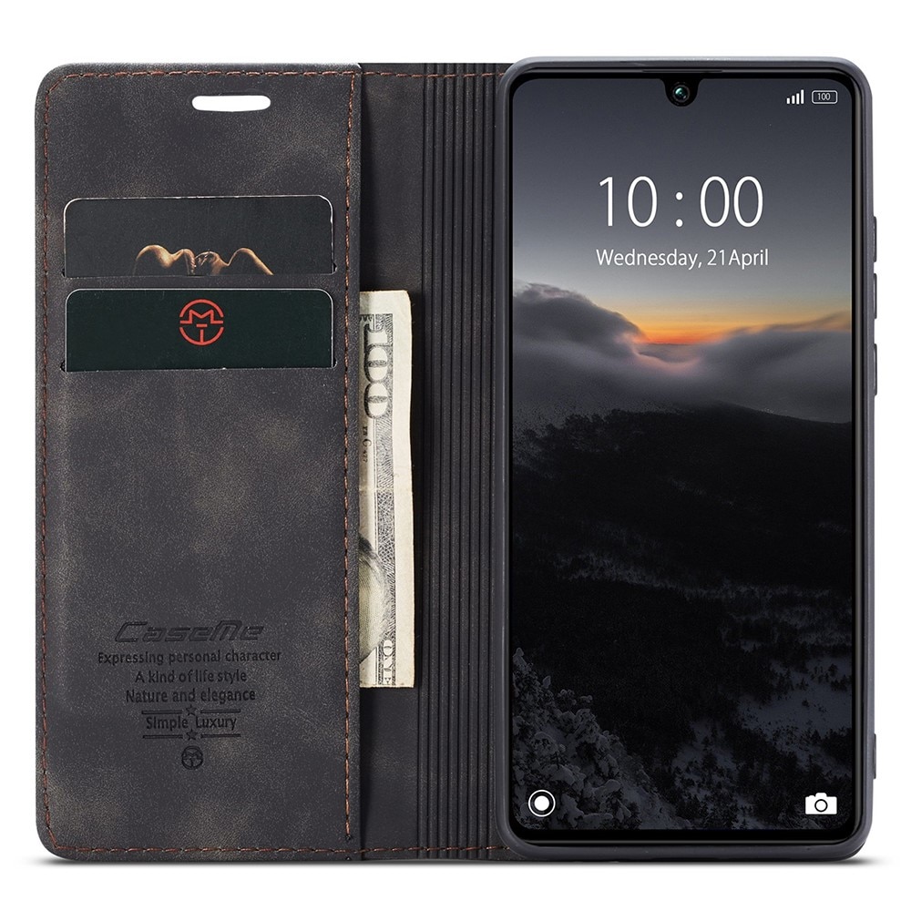 Funda delgada con solapa Xiaomi Redmi 13C negro