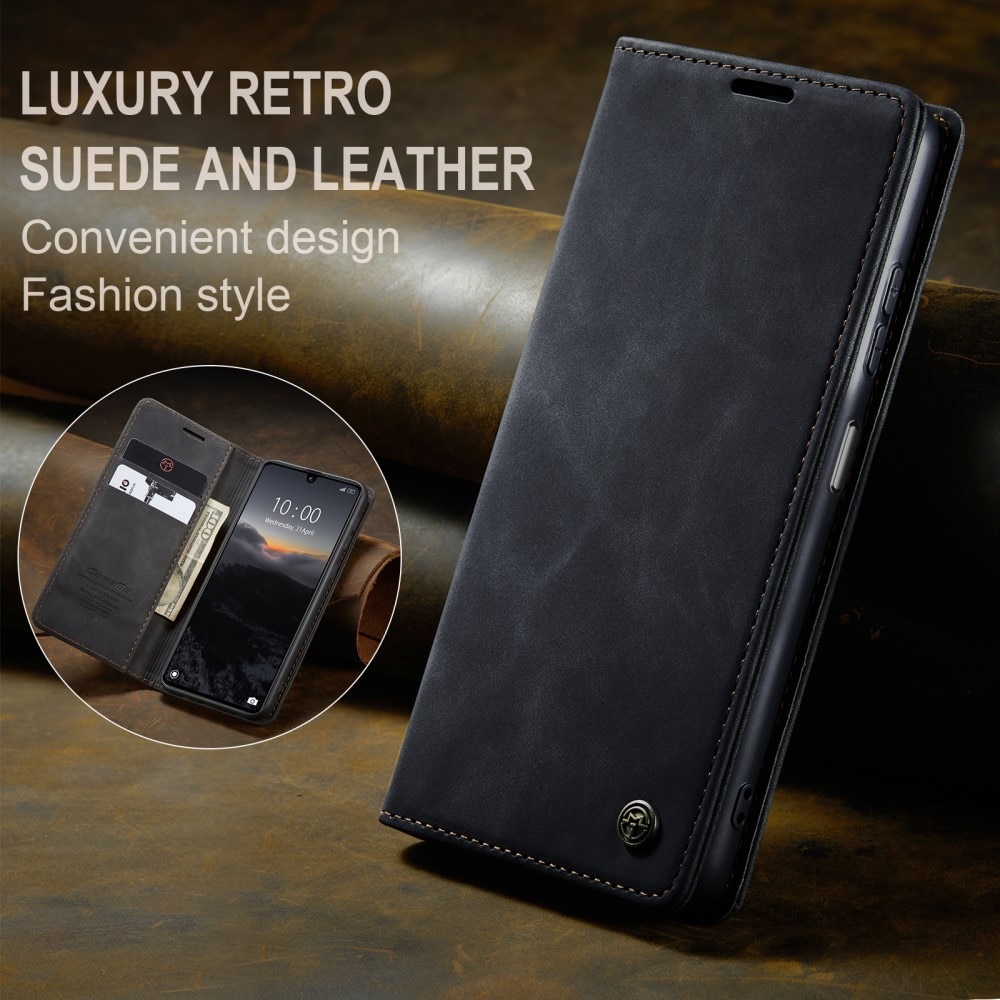 Funda delgada con solapa Xiaomi Redmi 13C Negro
