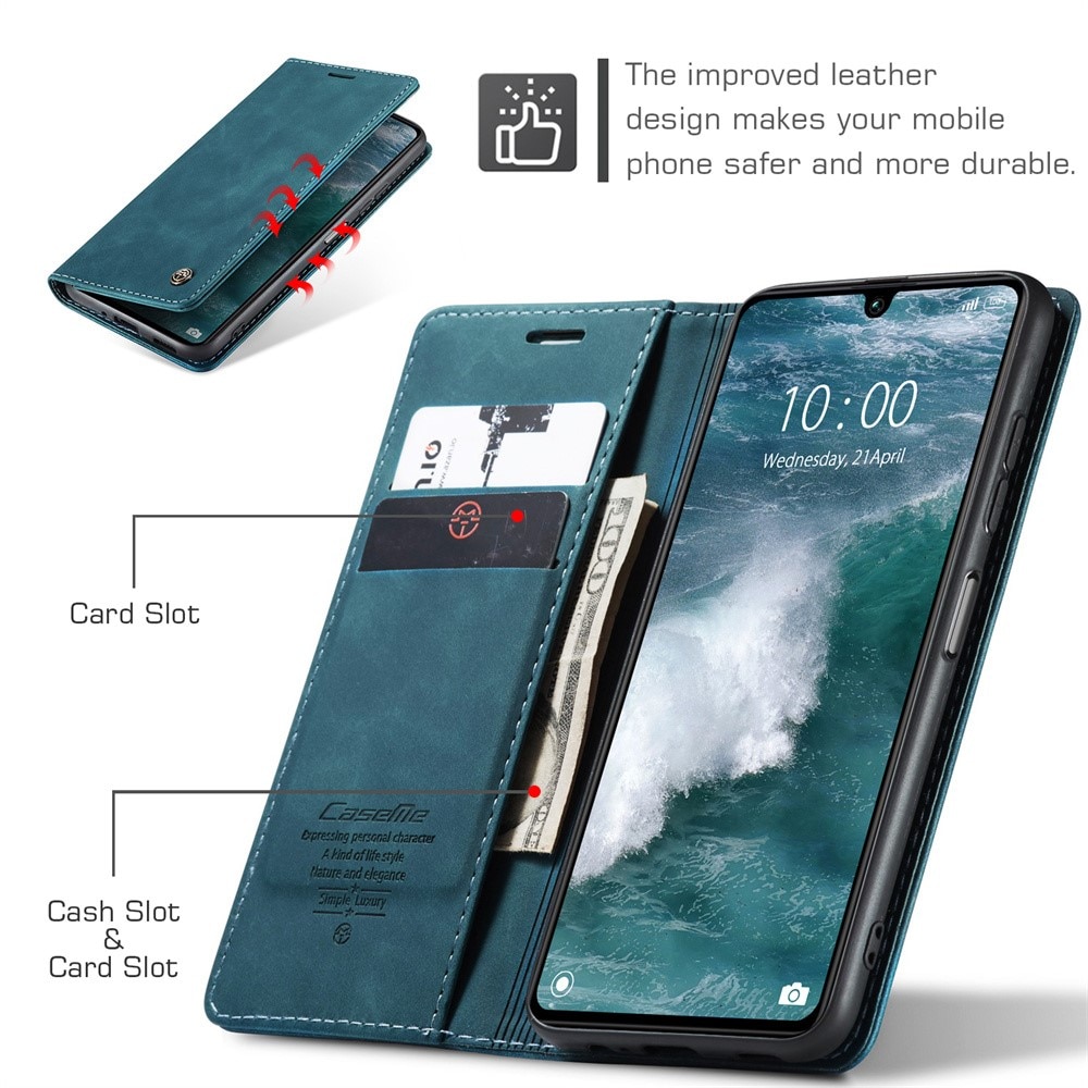 Funda delgada con solapa Xiaomi Redmi 13C Azul