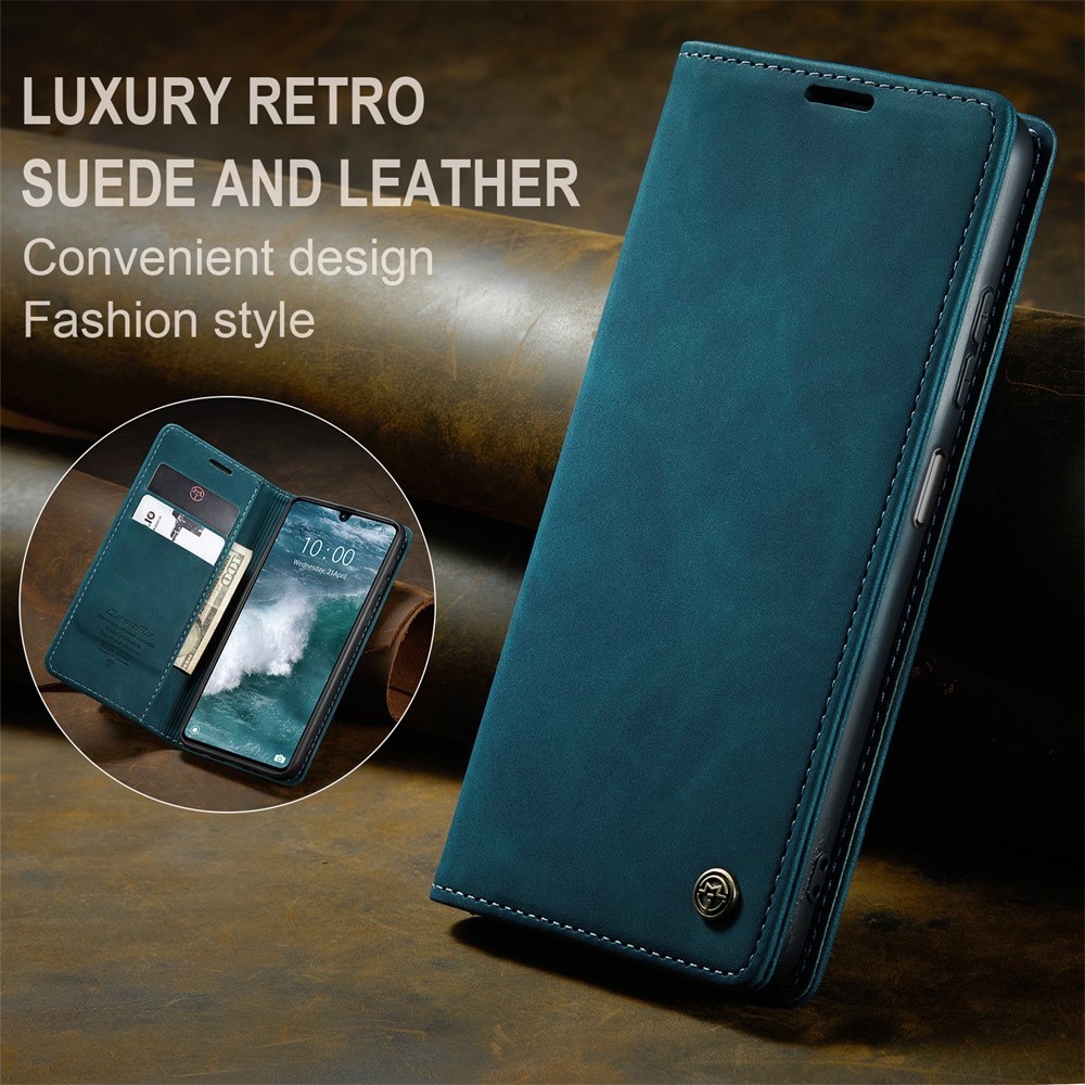 Funda delgada con solapa Xiaomi Redmi 13C Azul