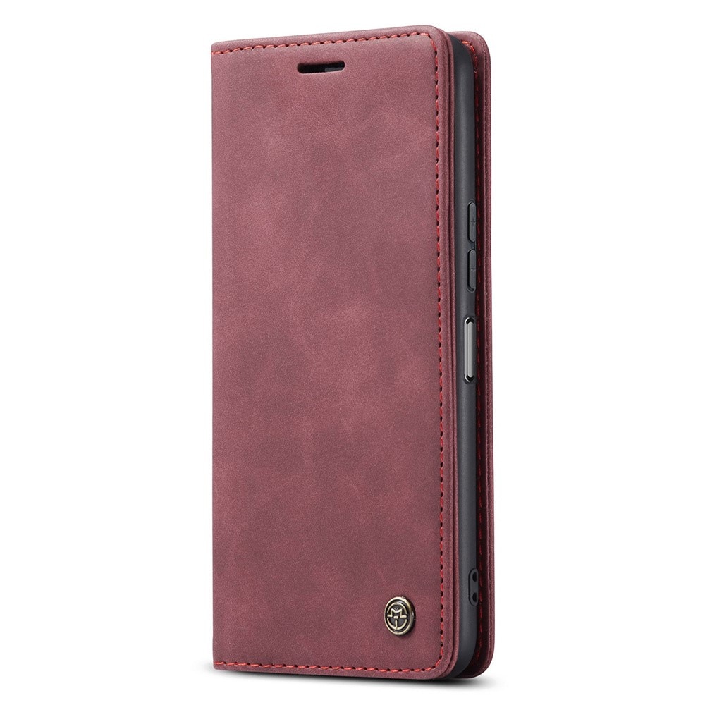 Funda delgada con solapa Xiaomi Redmi 13C Rojo