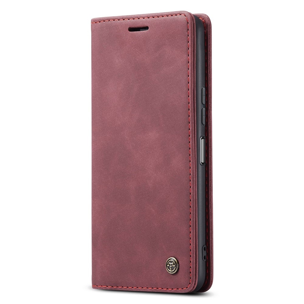 Funda delgada con solapa Xiaomi Redmi 13C rojo