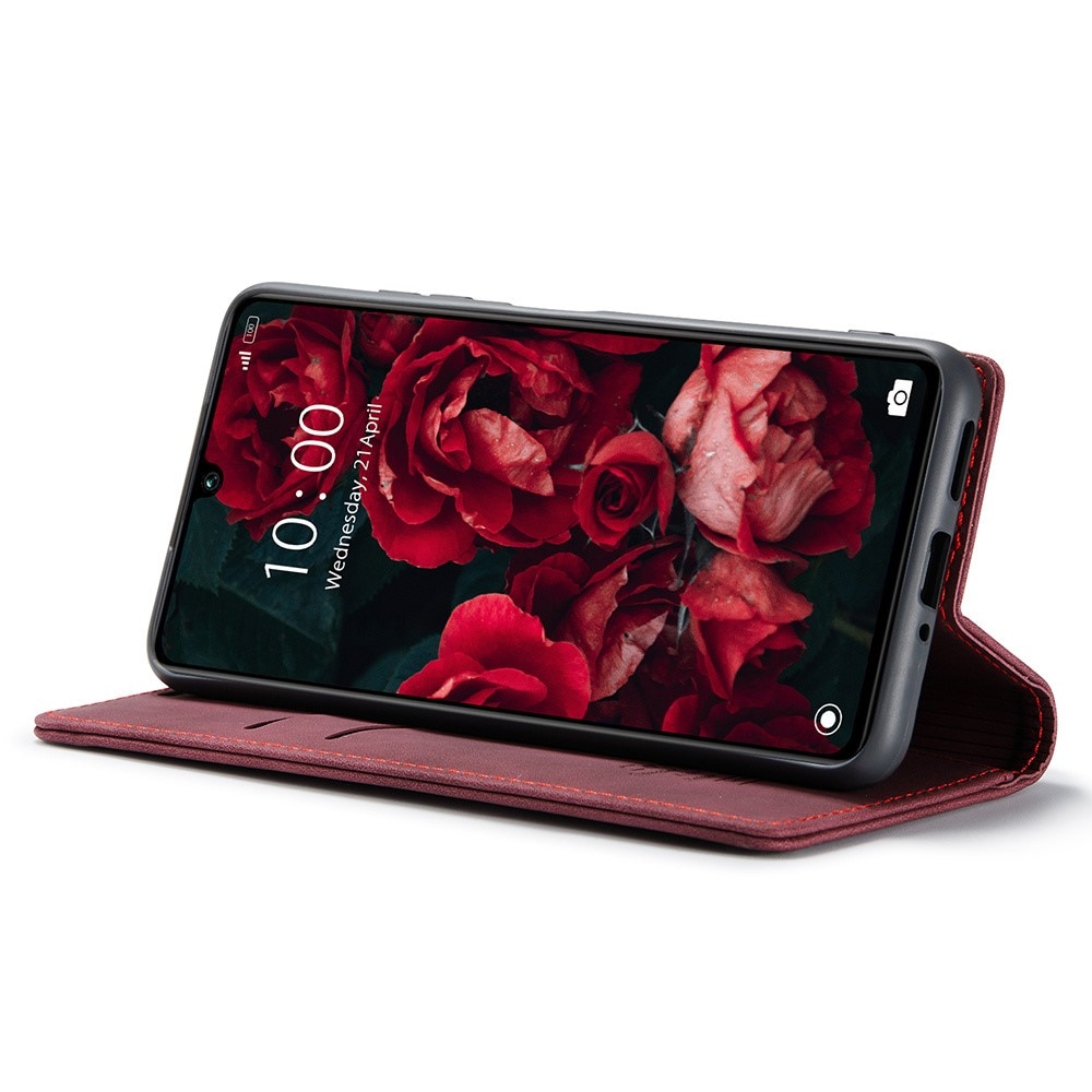 Funda delgada con solapa Xiaomi Redmi 13C Rojo
