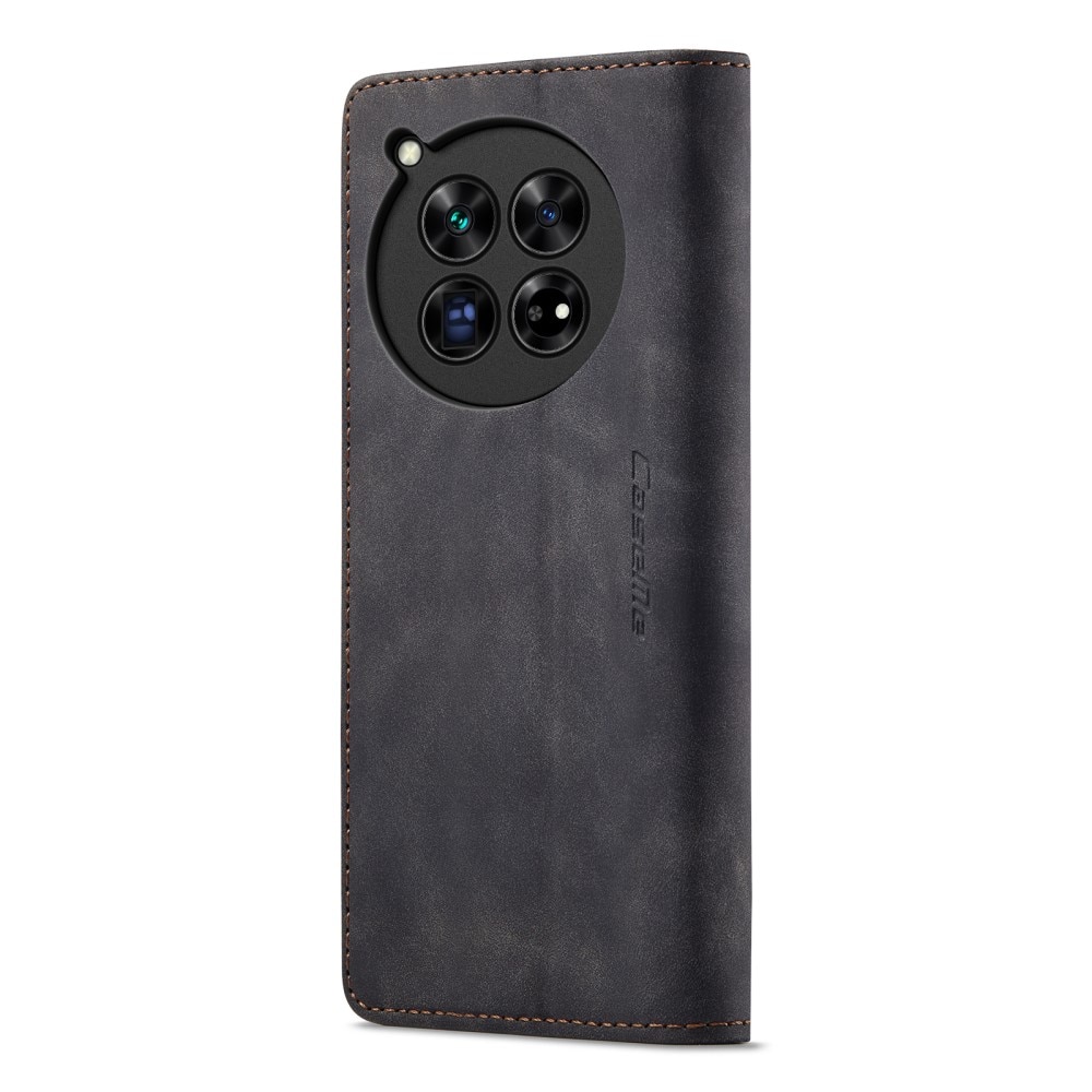 Funda delgada con solapa  OnePlus 12 Negro