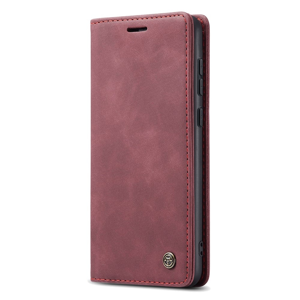 Funda delgada con solapa  OnePlus 12 Rojo