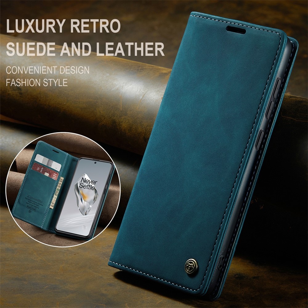 Funda delgada con solapa  OnePlus 12 Azul