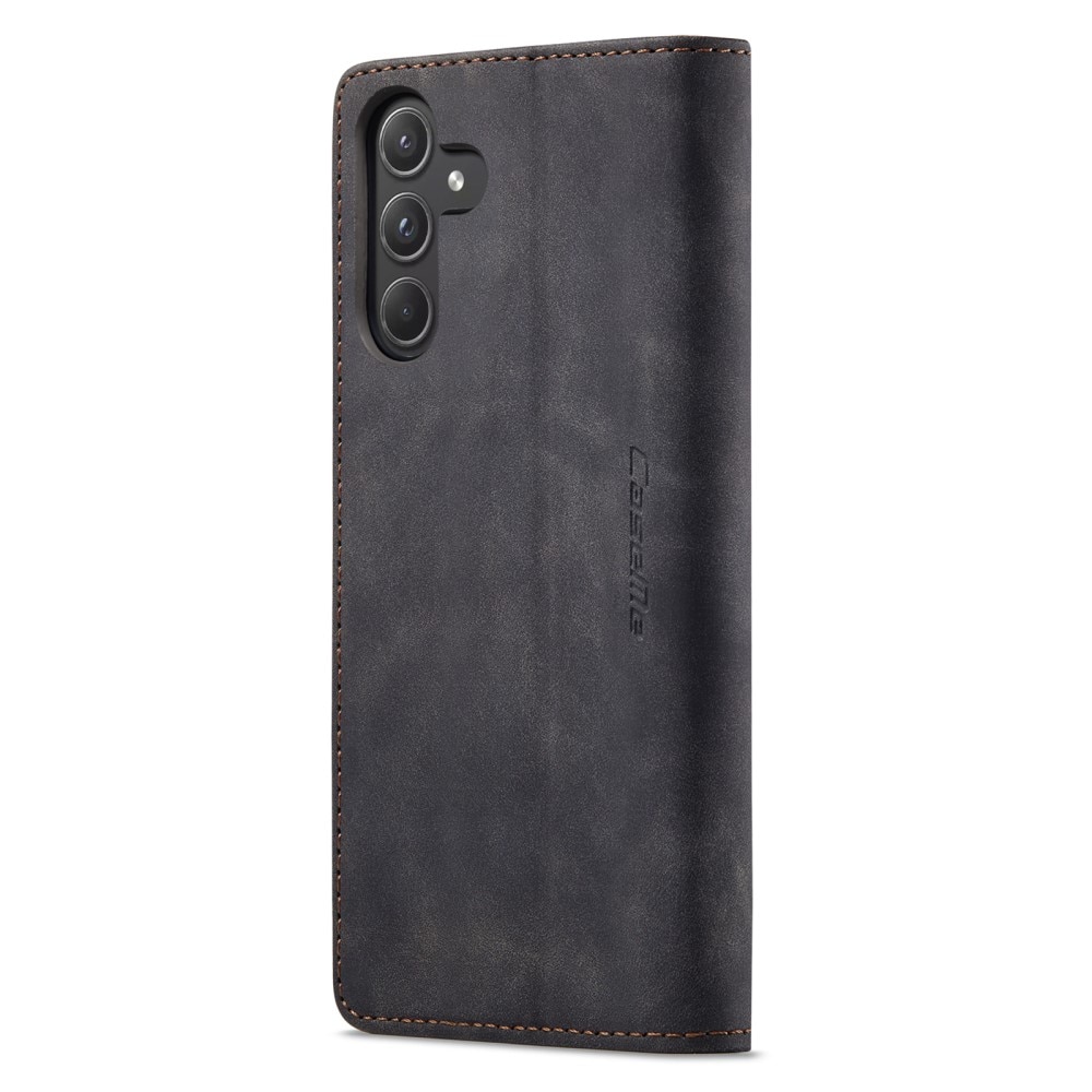 Funda delgada con solapa Samsung Galaxy A55 Negro