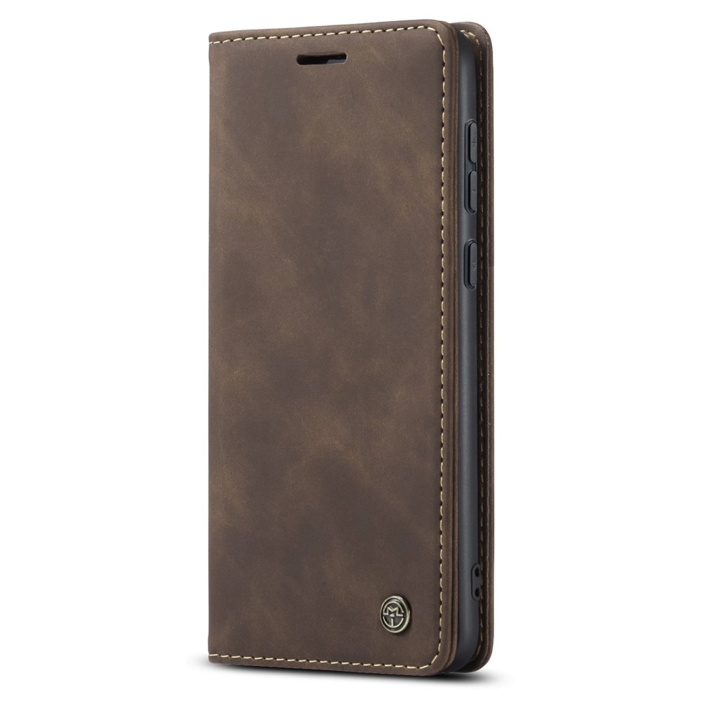 Funda delgada con solapa Samsung Galaxy A55 Marrón