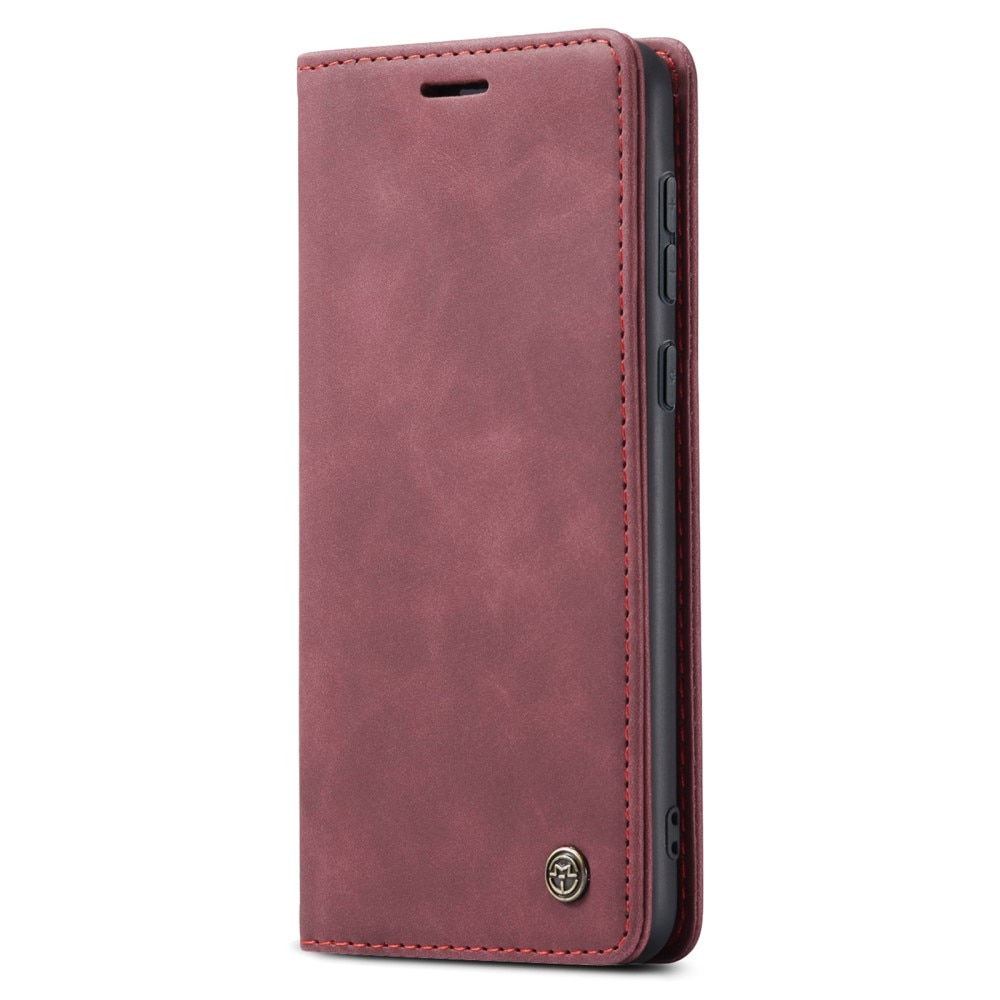 Funda delgada con solapa Samsung Galaxy A35 Rojo