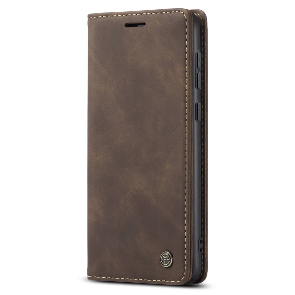 Funda delgada con solapa Samsung Galaxy A35 Marrón