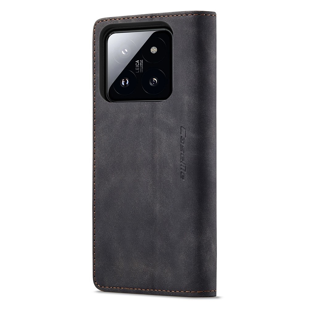 Funda delgada con solapa Xiaomi 14 Negro