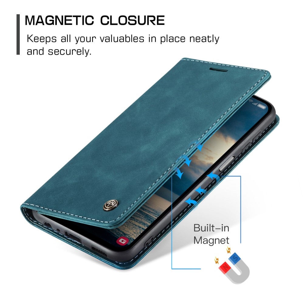 Funda delgada con solapa Samsung Galaxy A25 Azul