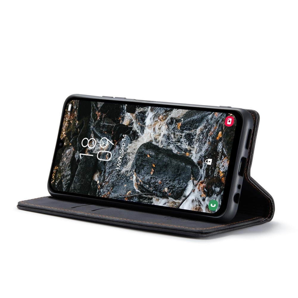 Funda delgada con solapa Samsung Galaxy A25 Negro