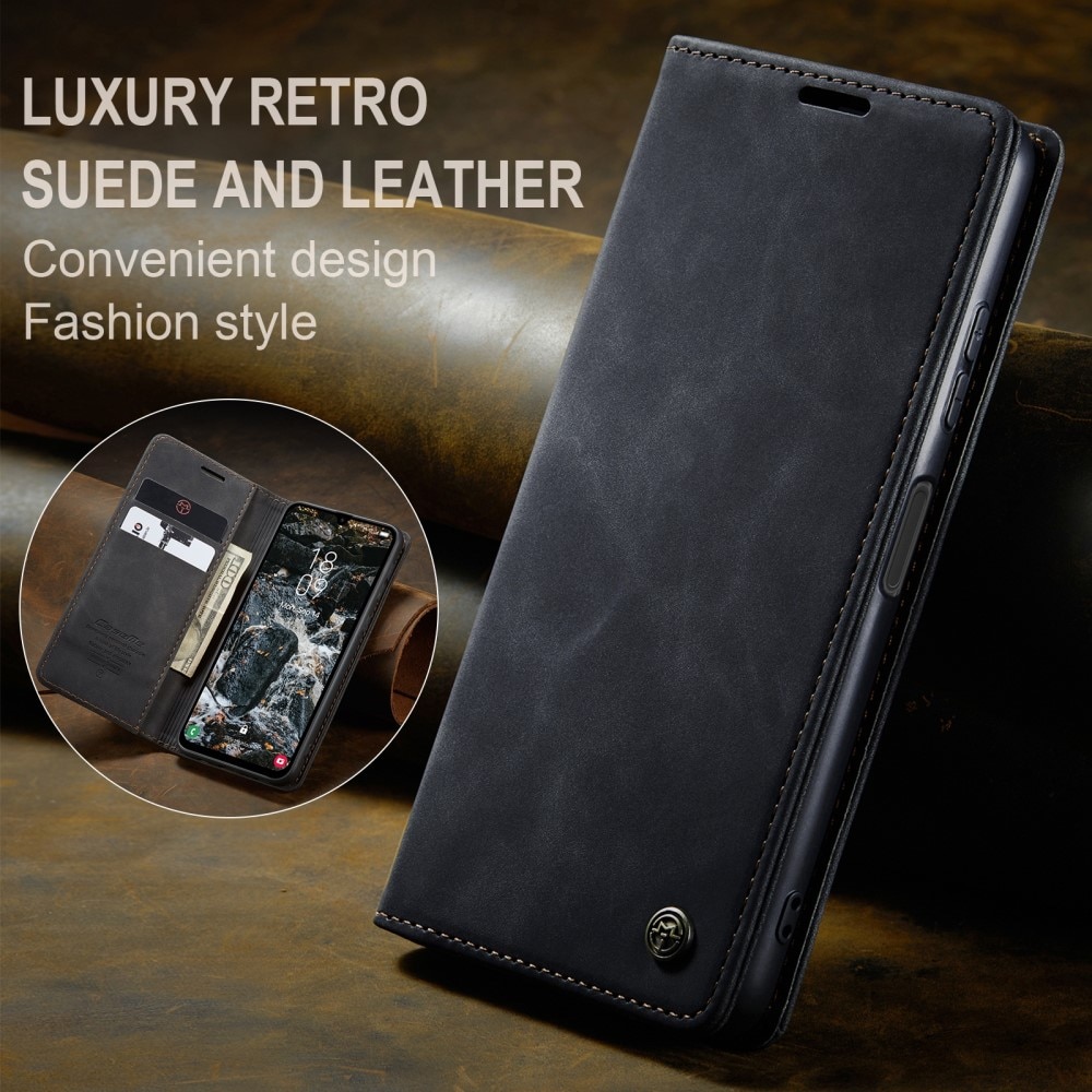 Funda delgada con solapa Samsung Galaxy A25 Negro
