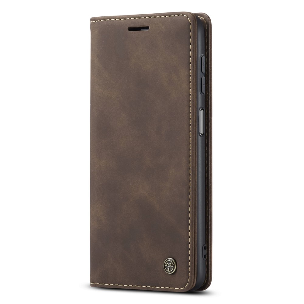 Funda delgada con solapa Samsung Galaxy A25 Marrón