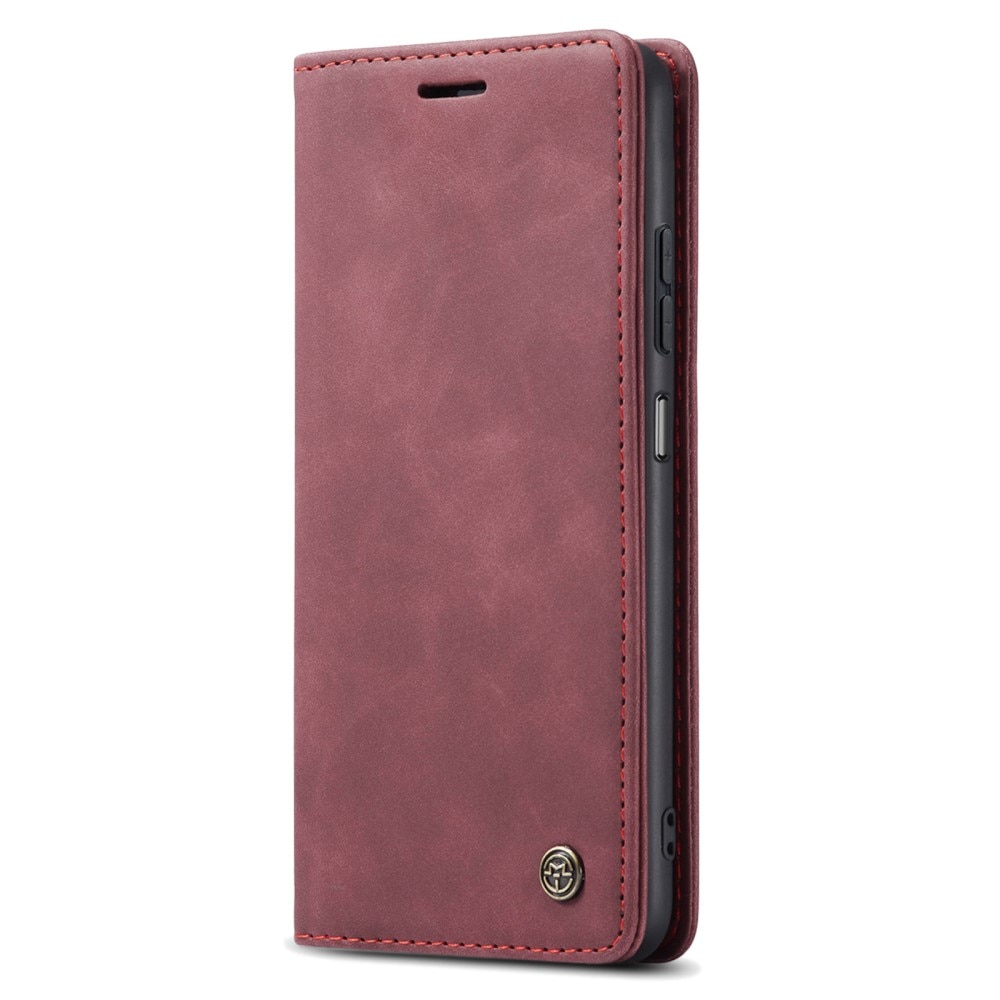 Funda delgada con solapa Samsung Galaxy A05s Rojo