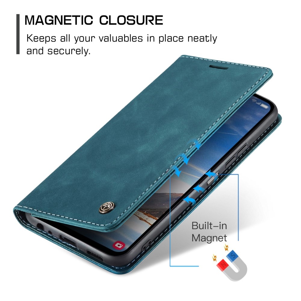 Funda delgada con solapa Samsung Galaxy A05s Azul