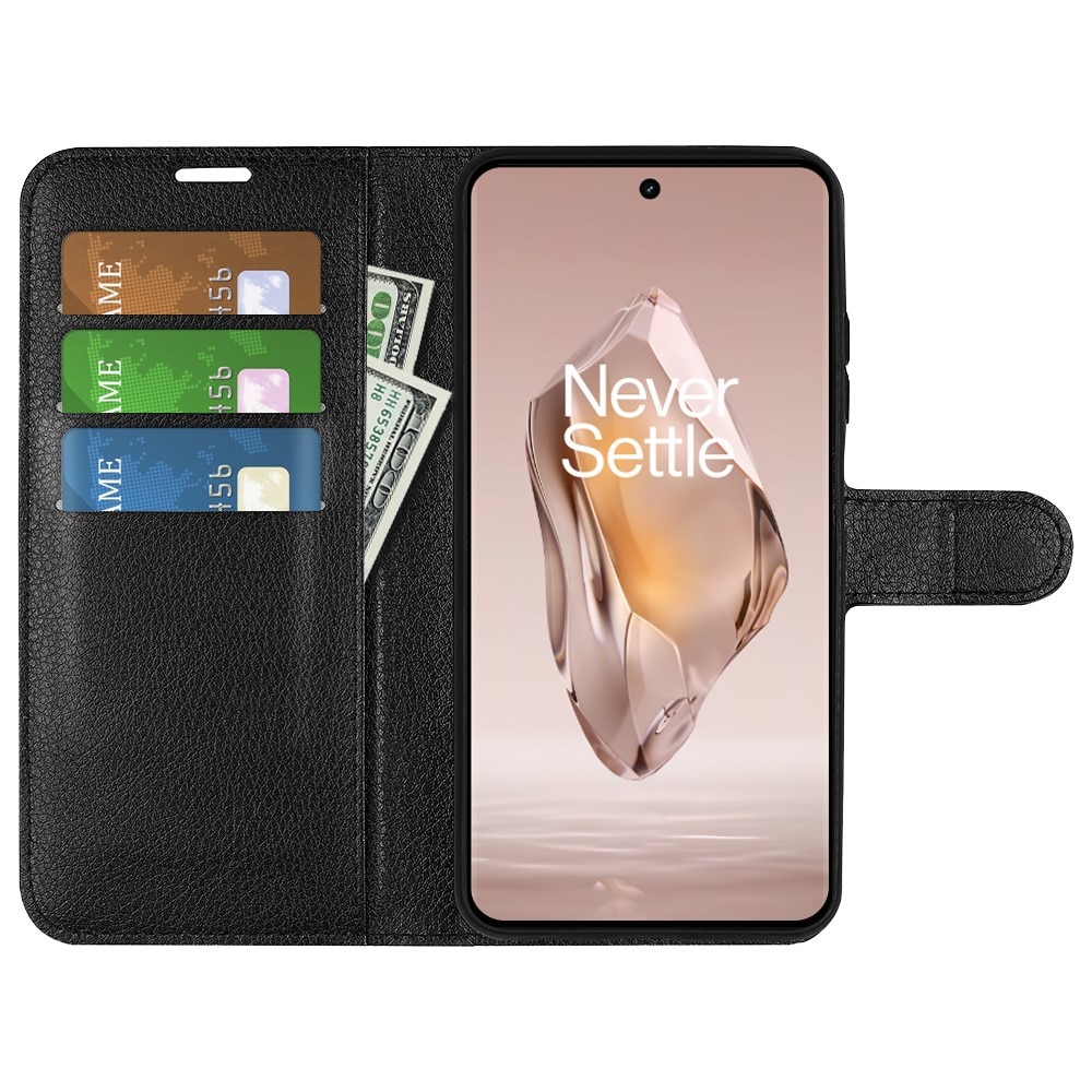 Funda cartera  OnePlus 12R Negro