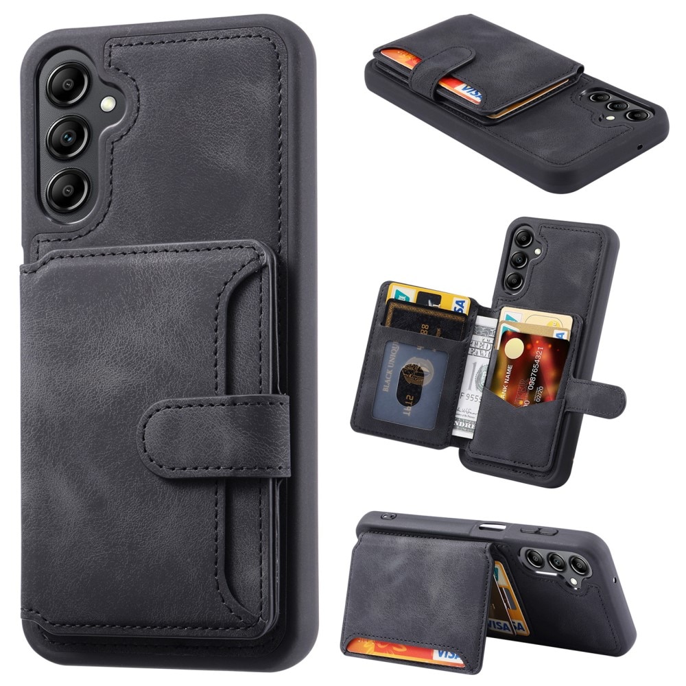 Funda con tarjetero anti-RFID Multi-slot Samsung Galaxy A15 negro