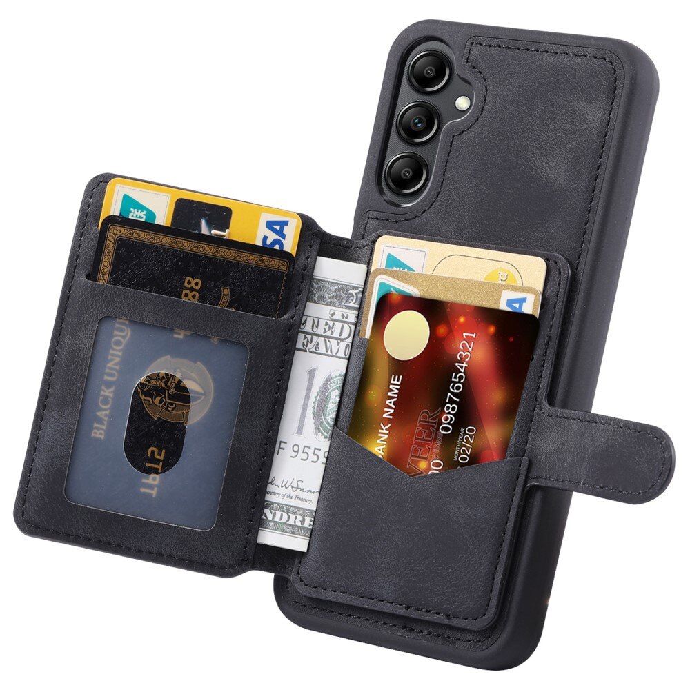 Funda con tarjetero anti-RFID Multi-slot Samsung Galaxy A35 negro