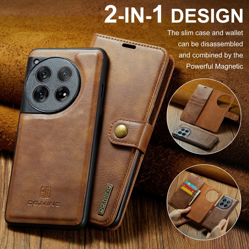 Cartera Magnet Wallet  OnePlus 12 Cognac