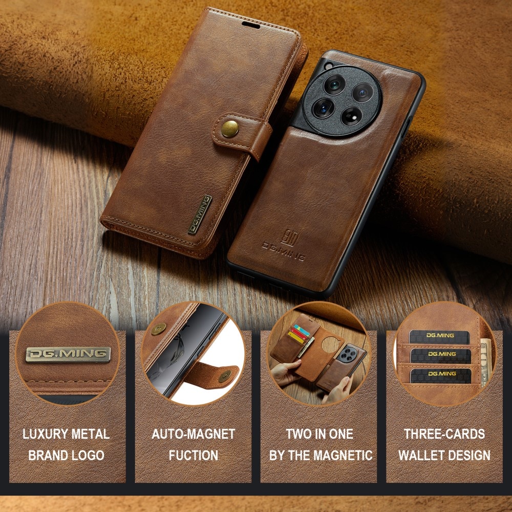 Cartera Magnet Wallet  OnePlus 12 Cognac