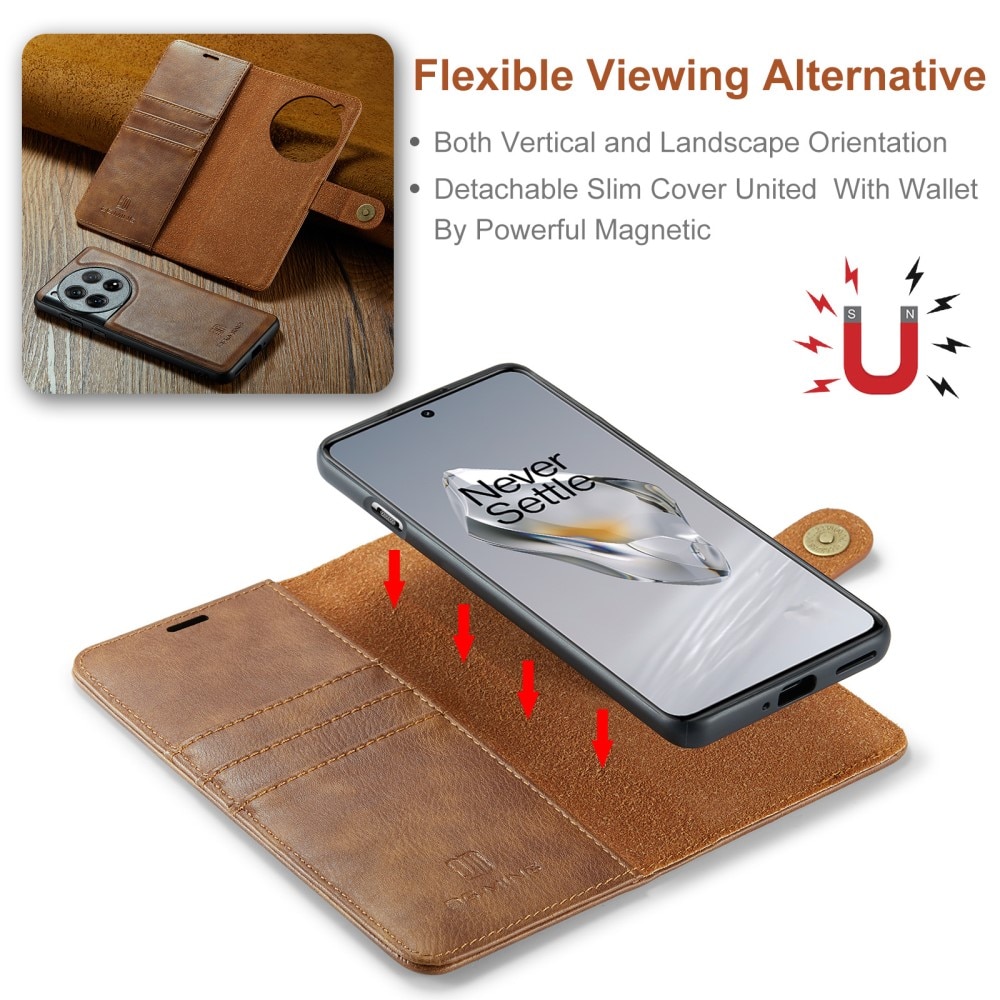 Cartera Magnet Wallet  OnePlus 12 Cognac