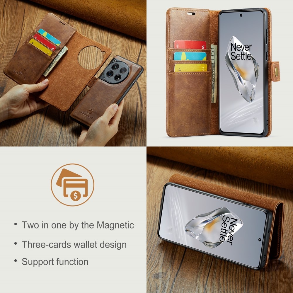 Cartera Magnet Wallet  OnePlus 12 Cognac