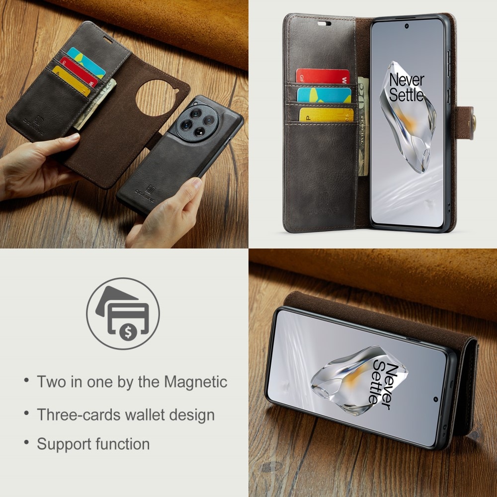 Cartera Magnet Wallet  OnePlus 12 Brown