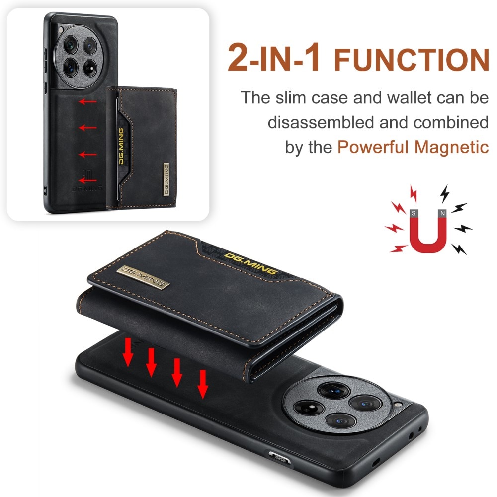 Funda Magnetic Card Slot OnePlus 12 Black