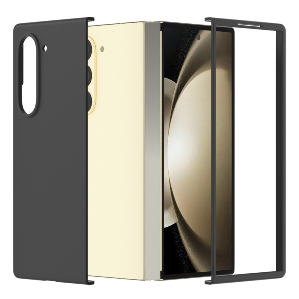 Funda rígida engomada Samsung Galaxy Z Fold 6 negro