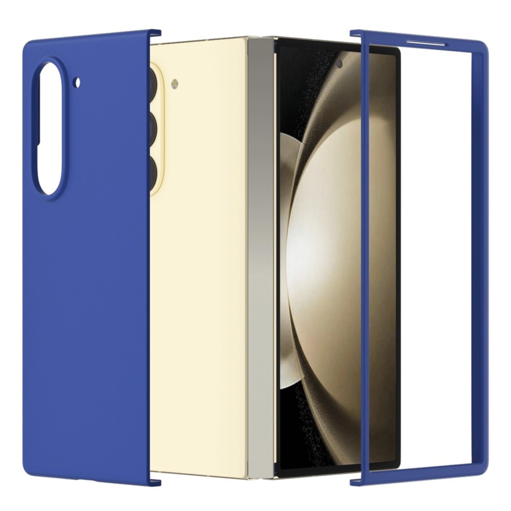 Funda rígida engomada Samsung Galaxy Z Fold 6 azul