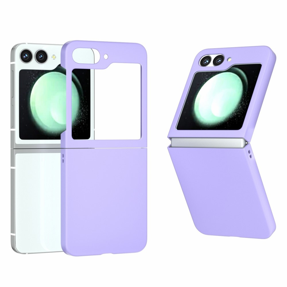 Funda rígida engomada Samsung Galaxy Z Flip 6 violeta