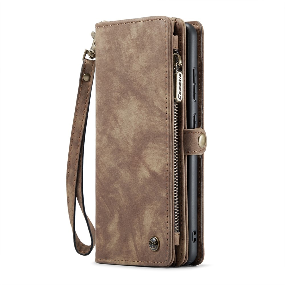 Cartera Multi-Slot Samsung Galaxy A35 marrón