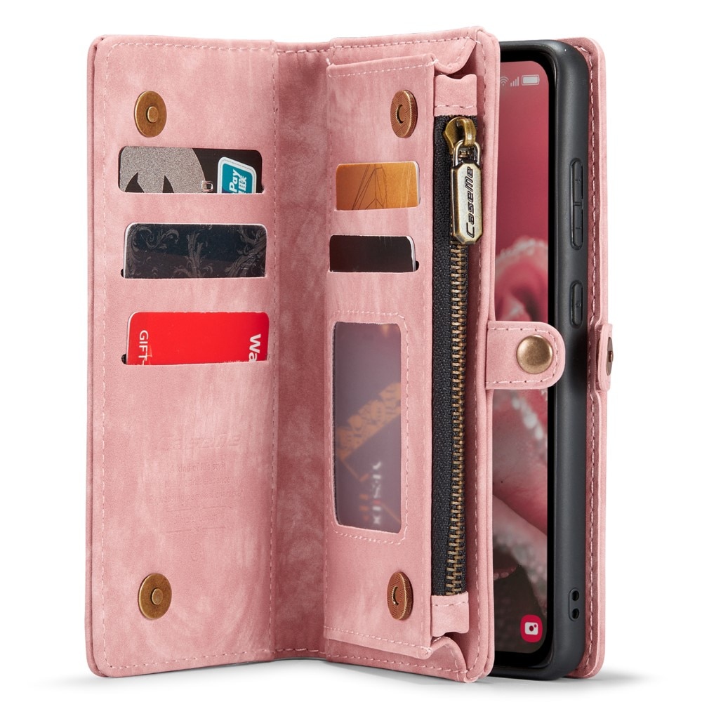 Cartera Multi-Slot Samsung Galaxy A35 rosado