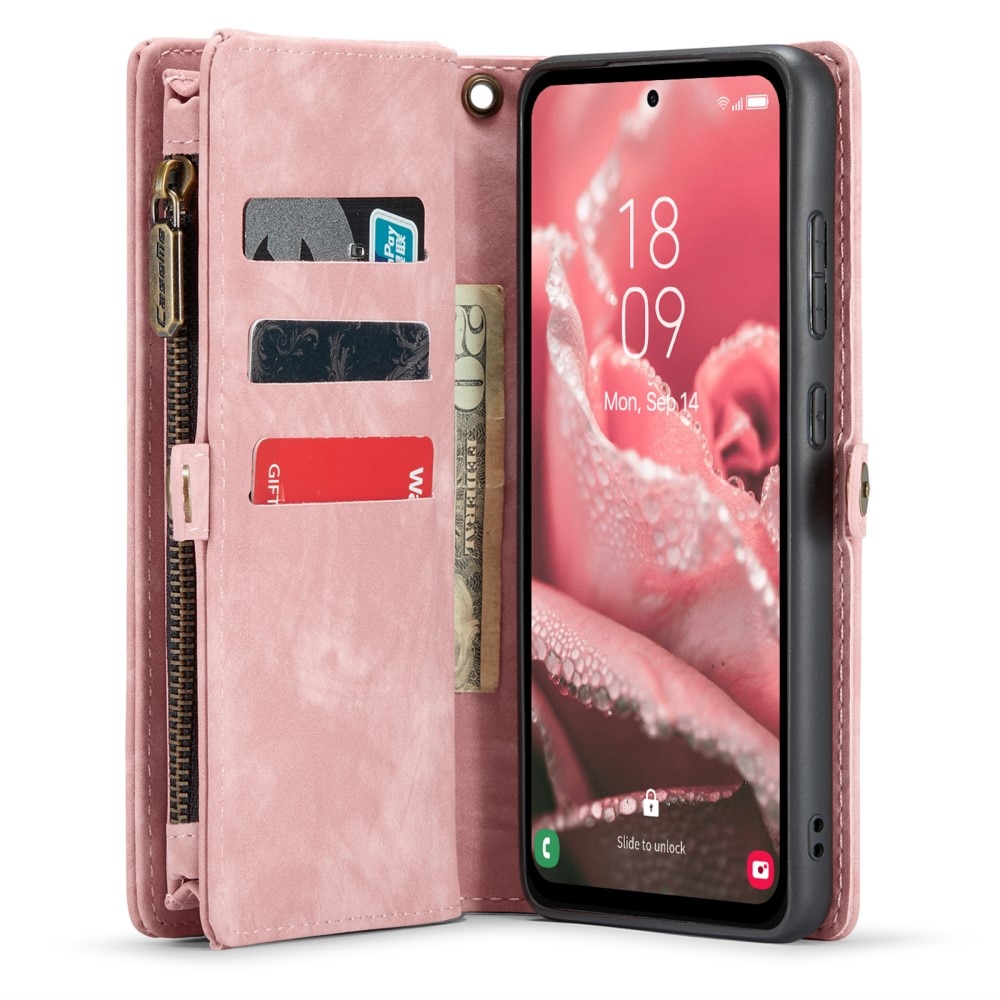 Cartera Multi-Slot Samsung Galaxy A35 rosado