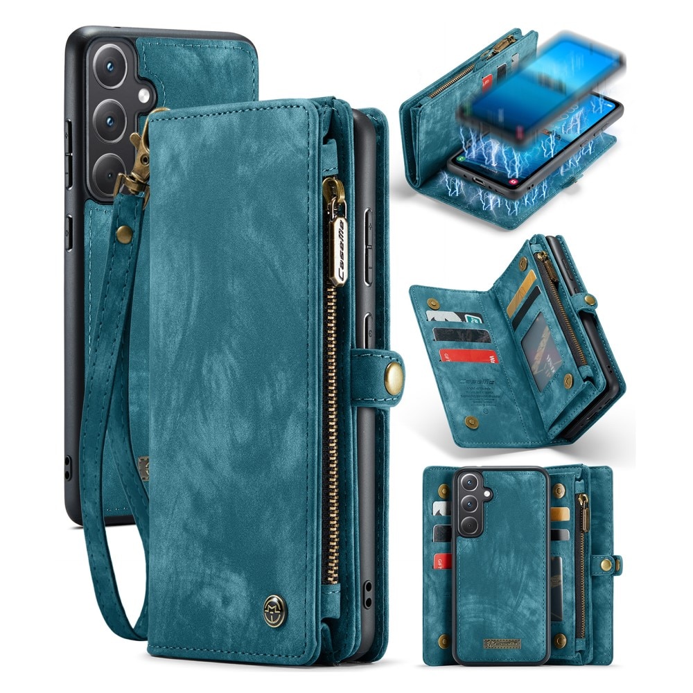 Cartera Multi-Slot Samsung Galaxy A35 Azul
