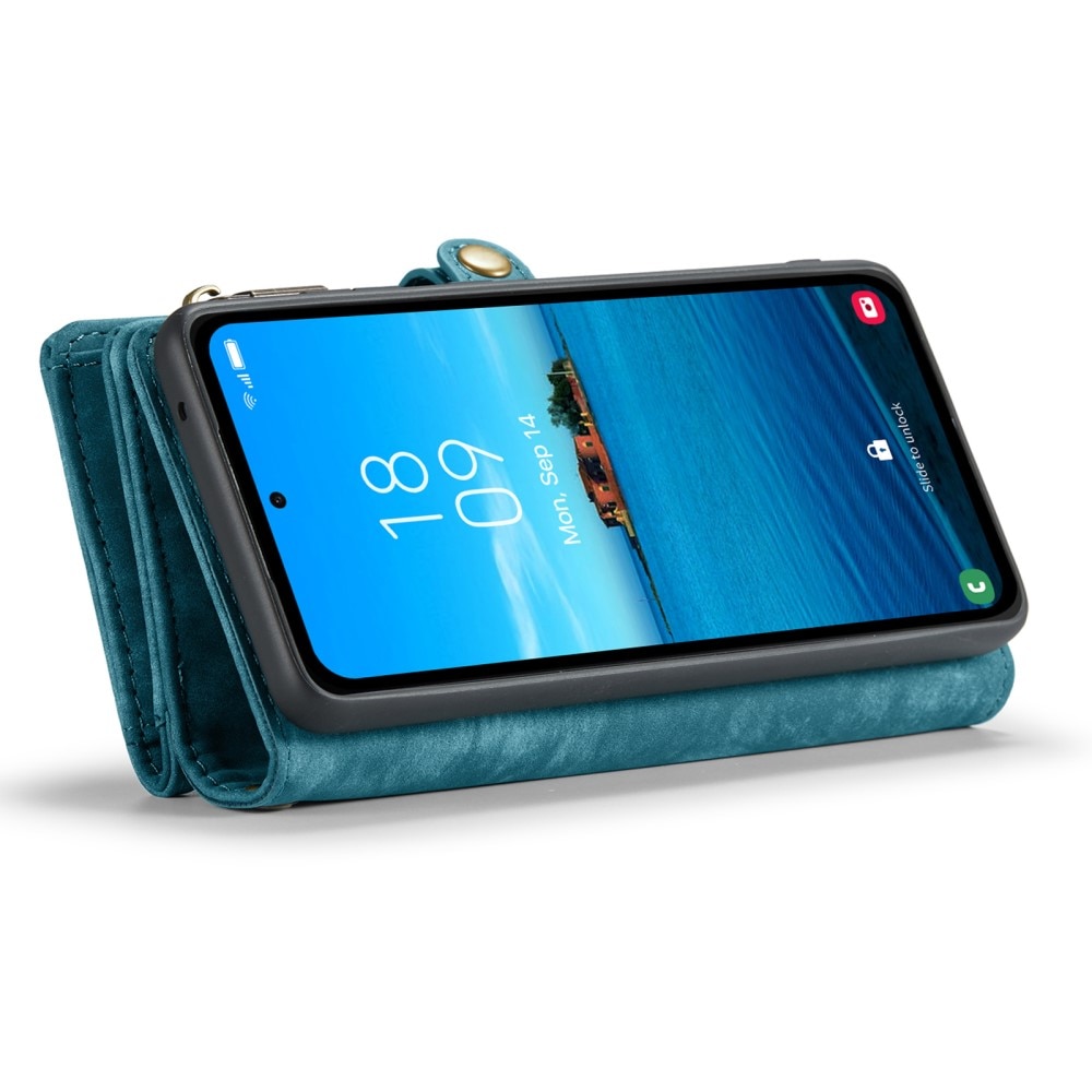 Cartera Multi-Slot Samsung Galaxy A35 azul