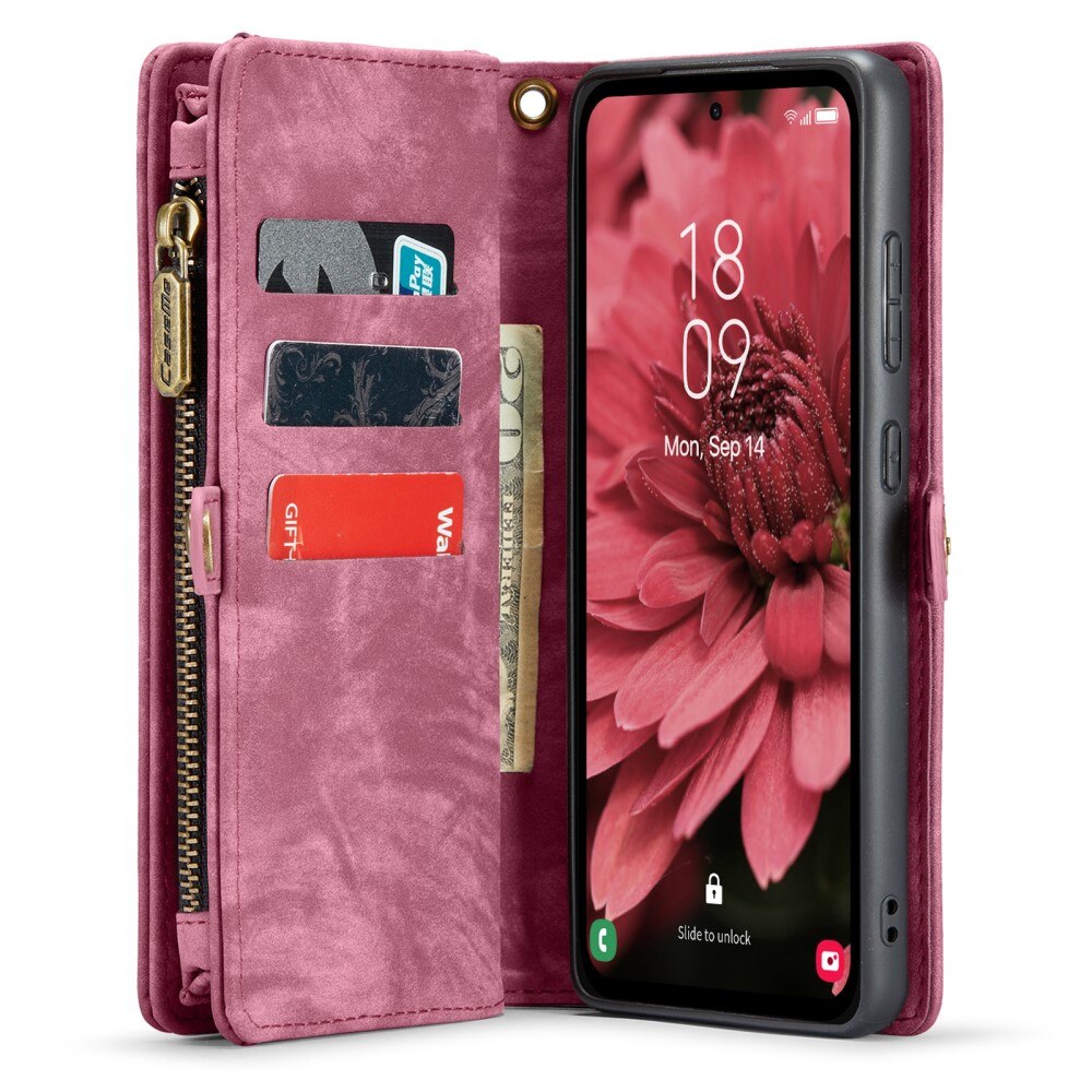 Cartera Multi-Slot Samsung Galaxy A35 Rojo