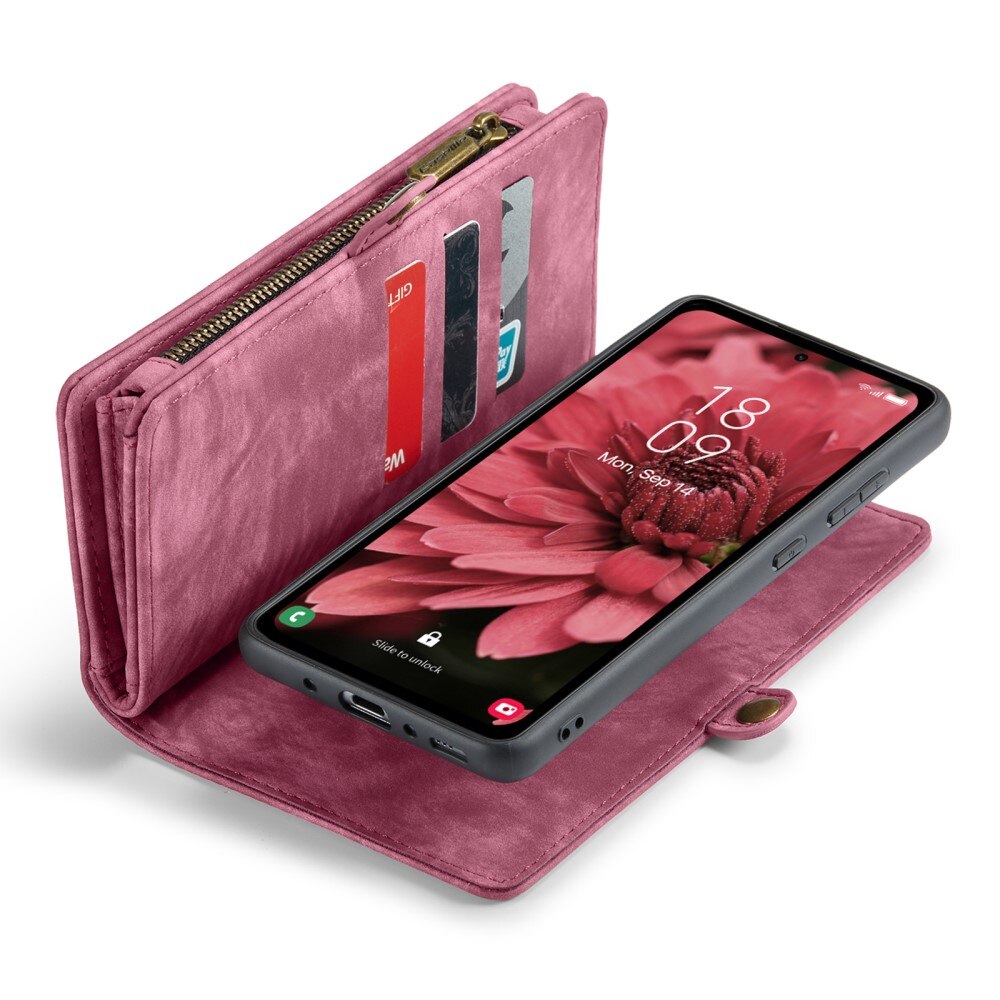Cartera Multi-Slot Samsung Galaxy A35 Rojo