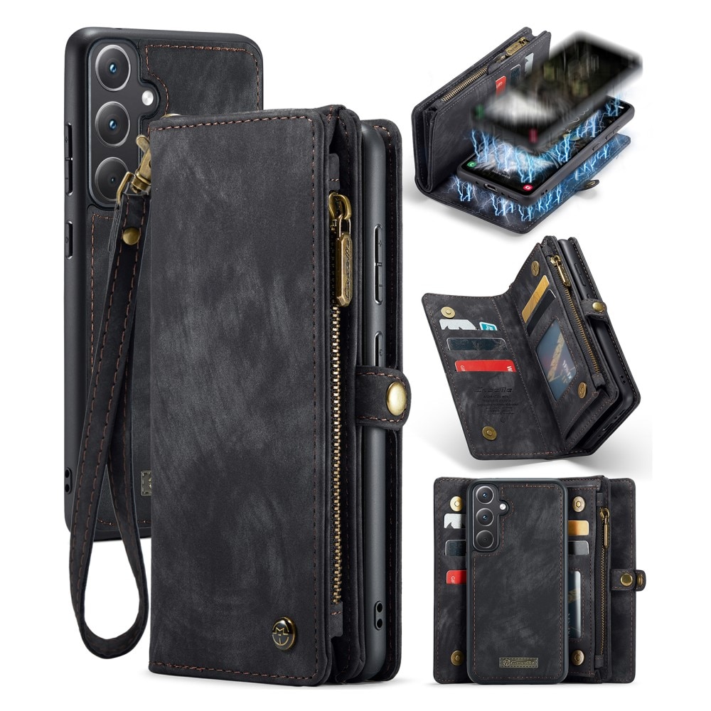 Cartera Multi-Slot Samsung Galaxy A35 Gris