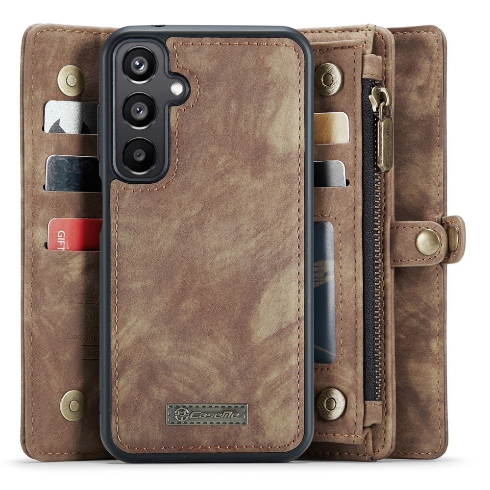 Cartera Multi-Slot Samsung Galaxy A15 marrón